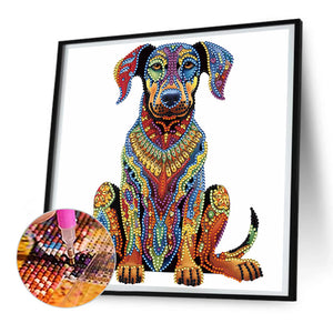 Color Puppy 30*30CM(Canvas) Partial Special Shaped Drill Diamond Painting