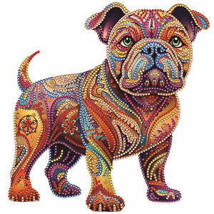 Color Puppy 30*30CM(Canvas) Partial Special Shaped Drill Diamond Painting