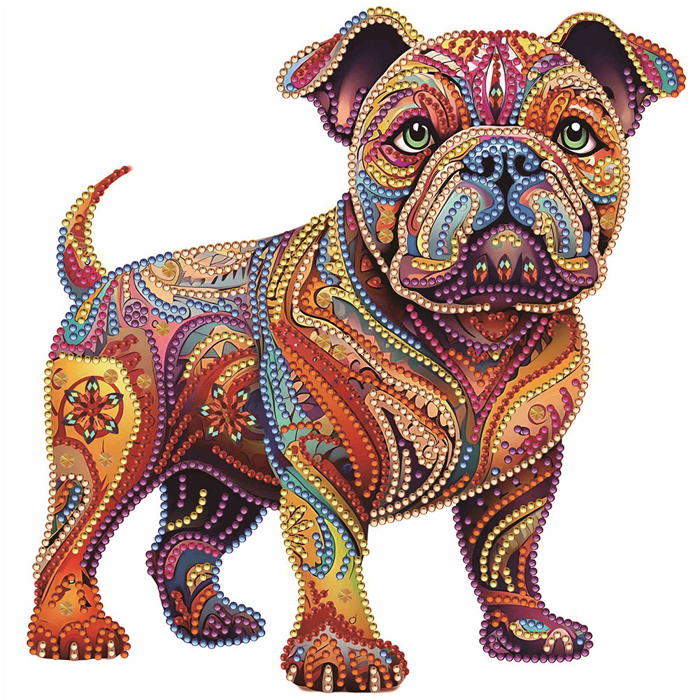 Color Puppy 30*30CM(Canvas) Partial Special Shaped Drill Diamond Painting