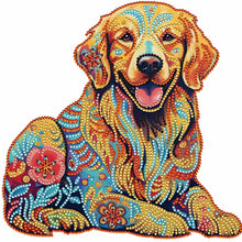 Load image into Gallery viewer, Color Puppy 30*30CM(Canvas) Partial Special Shaped Drill Diamond Painting
