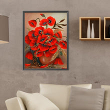 Load image into Gallery viewer, Poppy Bouquet 30*40CM(Canvas) Full Round Drill Diamond Painting
