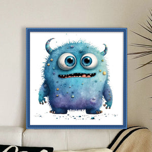 Monster - 50*50CM 11CT Stamped Cross Stitch