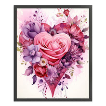 Load image into Gallery viewer, Love Flowers - 40*50CM 14CT Stamped Cross Stitch
