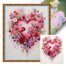 Load image into Gallery viewer, Love Flowers - 40*50CM 14CT Stamped Cross Stitch
