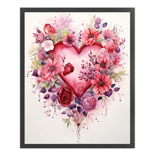 Load image into Gallery viewer, Love Flowers - 40*50CM 14CT Stamped Cross Stitch
