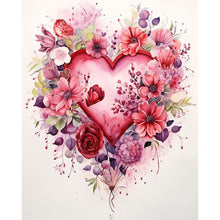 Load image into Gallery viewer, Love Flowers - 40*50CM 14CT Stamped Cross Stitch
