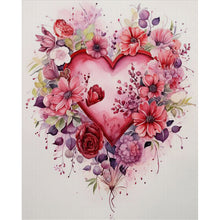 Load image into Gallery viewer, Love Flowers - 40*50CM 14CT Stamped Cross Stitch
