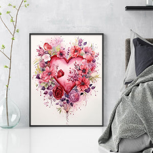 Love Flowers - 40*50CM 14CT Stamped Cross Stitch