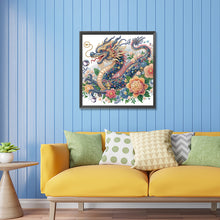 Load image into Gallery viewer, Gorgeous Dragon 30*30CM(Canvas) Partial Special Shaped Drill Diamond Painting
