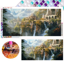 Load image into Gallery viewer, Wonderland Castle 80*40CM(Canvas) Full Round Drill Diamond Painting
