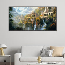 Load image into Gallery viewer, Wonderland Castle 80*40CM(Canvas) Full Round Drill Diamond Painting
