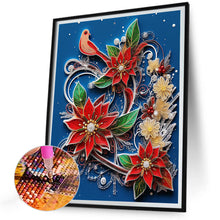 Load image into Gallery viewer, Paper Drawing Flowers 30*40CM(Canvas) Full Round Drill Diamond Painting
