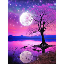Load image into Gallery viewer, Mysterious Night Scene 30*40CM(Canvas) Full Round Drill Diamond Painting
