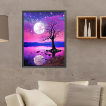 Load image into Gallery viewer, Mysterious Night Scene 30*40CM(Canvas) Full Round Drill Diamond Painting
