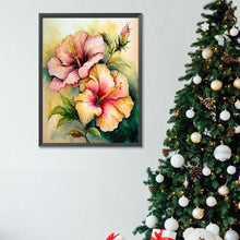 Load image into Gallery viewer, Hibiscus Flower 30*40CM(Canvas) Full Square Drill Diamond Painting
