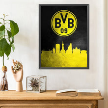 Load image into Gallery viewer, Borussia Dortmund Football Club Logo 30*40CM(Canvas) Full Round Drill Diamond Painting
