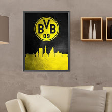 Load image into Gallery viewer, Borussia Dortmund Football Club Logo 30*40CM(Canvas) Full Round Drill Diamond Painting
