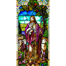 Load image into Gallery viewer, Glass Painting-Fr. - 50*100CM 11CT Stamped Cross Stitch
