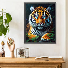 Load image into Gallery viewer, Tiger 30*40CM(Canvas) Full Round Drill Diamond Painting
