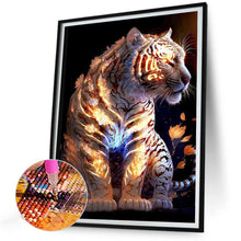 Load image into Gallery viewer, Tiger 30*40CM(Canvas) Full Round Drill Diamond Painting
