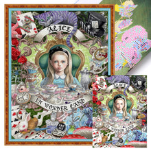 Load image into Gallery viewer, Alice In Wonderland - 40*55CM 11CT Stamped Cross Stitch
