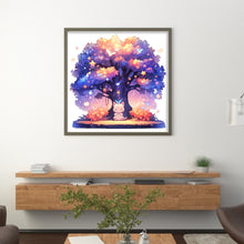 Load image into Gallery viewer, Cat Under Tree - 50*50CM 11CT Stamped Cross Stitch
