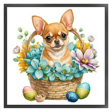 Load image into Gallery viewer, Puppy - 30*30CM 18CT Stamped Cross Stitch
