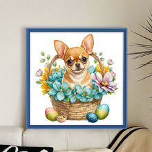 Load image into Gallery viewer, Puppy - 30*30CM 18CT Stamped Cross Stitch
