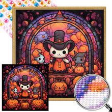 Load image into Gallery viewer, Pumpkin Party 40*40CM(Picture) Full AB Round Drill Diamond Painting
