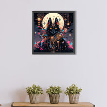 Load image into Gallery viewer, Wolf Under The Moon 40*40CM(Picture) Full AB Round Drill Diamond Painting
