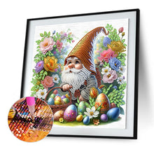 Load image into Gallery viewer, Easter Garden Gnome 30*30CM(Canvas) Partial Special Shaped Drill Diamond Painting
