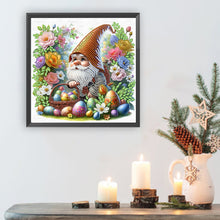 Load image into Gallery viewer, Easter Garden Gnome 30*30CM(Canvas) Partial Special Shaped Drill Diamond Painting
