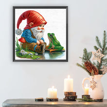 Load image into Gallery viewer, Easter Garden Gnome 30*30CM(Canvas) Partial Special Shaped Drill Diamond Painting
