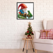 Load image into Gallery viewer, Easter Garden Gnome 30*30CM(Canvas) Partial Special Shaped Drill Diamond Painting
