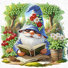 Load image into Gallery viewer, Easter Garden Gnome 30*30CM(Canvas) Partial Special Shaped Drill Diamond Painting
