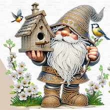 Load image into Gallery viewer, Easter Garden Gnome 30*30CM(Canvas) Partial Special Shaped Drill Diamond Painting
