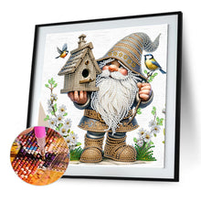 Load image into Gallery viewer, Easter Garden Gnome 30*30CM(Canvas) Partial Special Shaped Drill Diamond Painting
