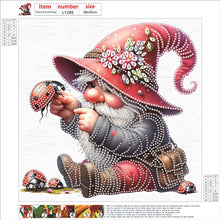 Load image into Gallery viewer, Easter Garden Gnome 30*30CM(Canvas) Partial Special Shaped Drill Diamond Painting
