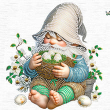 Load image into Gallery viewer, Easter Garden Gnome 30*30CM(Canvas) Partial Special Shaped Drill Diamond Painting
