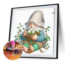 Load image into Gallery viewer, Easter Garden Gnome 30*30CM(Canvas) Partial Special Shaped Drill Diamond Painting
