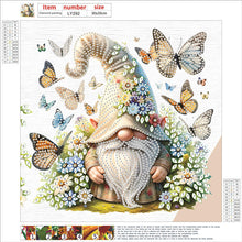 Load image into Gallery viewer, Easter Garden Gnome 30*30CM(Canvas) Partial Special Shaped Drill Diamond Painting
