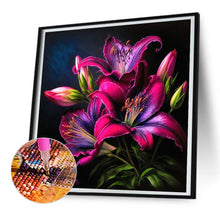 Load image into Gallery viewer, Lily 30*30CM(Canvas) Full Round Drill Diamond Painting
