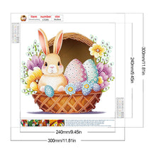 Load image into Gallery viewer, Basket Bouquet With Easter Eggs 30*30CM(Canvas) Partial Special Shaped Drill Diamond Painting
