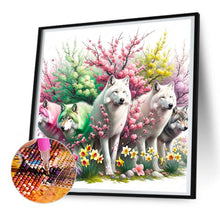 Load image into Gallery viewer, Garden Wolf 30*30CM(Canvas) Full Round Drill Diamond Painting
