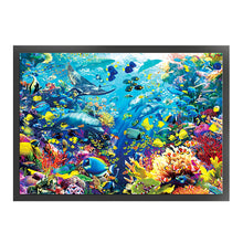 Load image into Gallery viewer, The Underwater World - 60*45CM 18CT Stamped Cross Stitch
