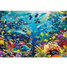 Load image into Gallery viewer, The Underwater World - 60*45CM 18CT Stamped Cross Stitch
