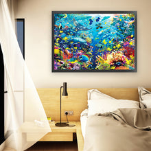 Load image into Gallery viewer, The Underwater World - 60*45CM 18CT Stamped Cross Stitch
