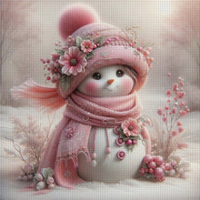 Load image into Gallery viewer, Snowman - 40*40CM 11CT Stamped Cross Stitch
