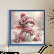 Load image into Gallery viewer, Snowman - 40*40CM 11CT Stamped Cross Stitch
