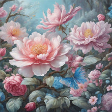 Load image into Gallery viewer, Peony - 40*40CM 11CT Stamped Cross Stitch
